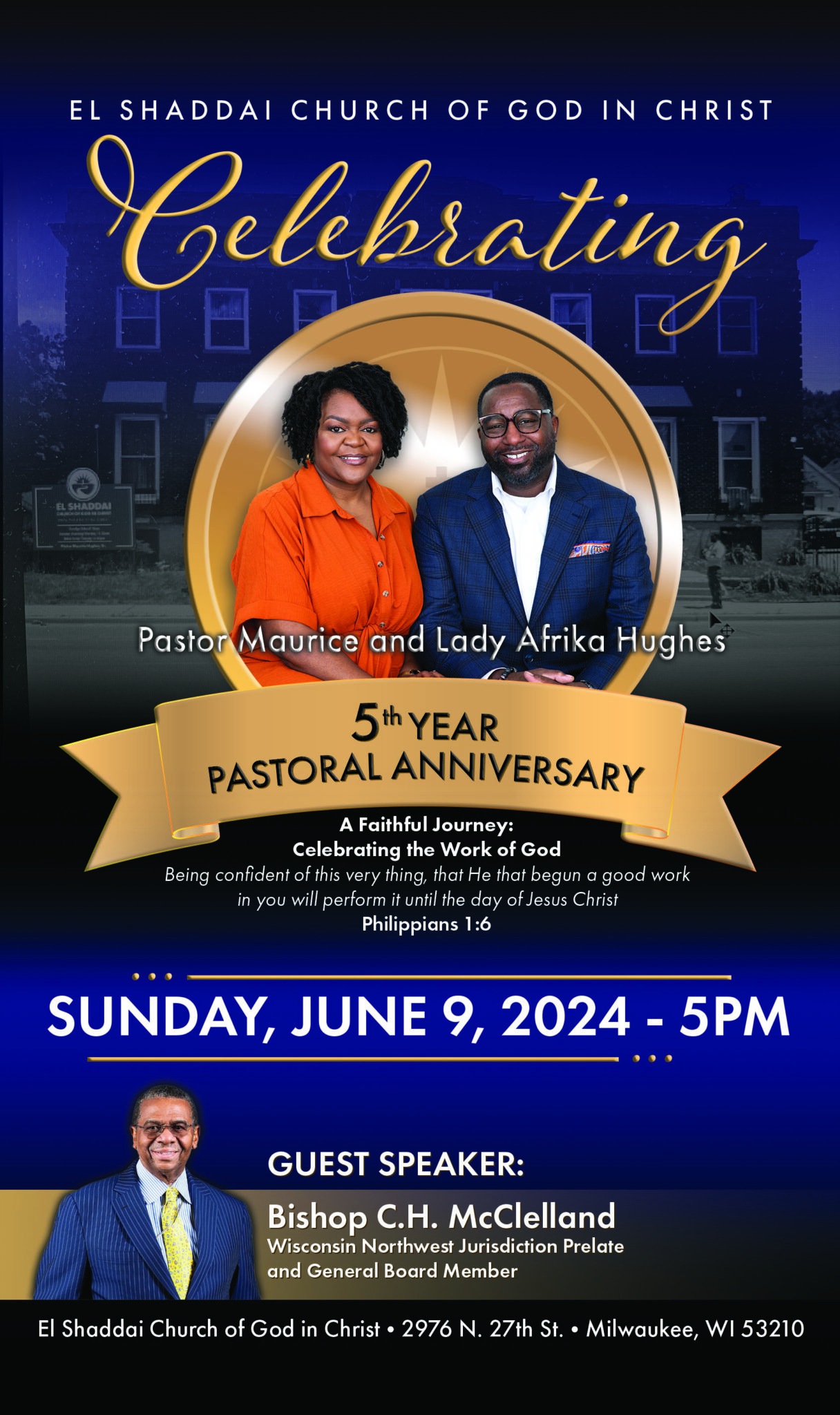 El Shaddai COGIC – Moving Forward in Faith